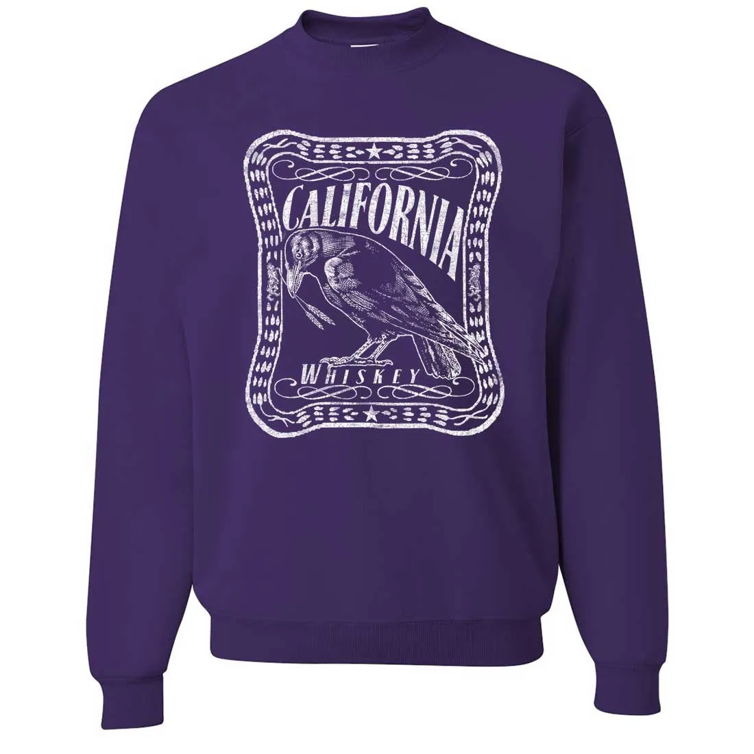 California Crow Whiskey Crewneck Sweatshirt