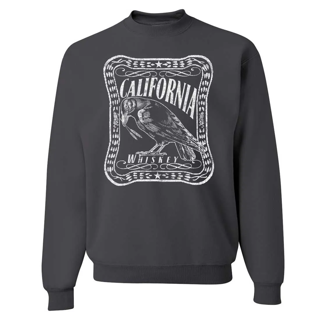 California Crow Whiskey Crewneck Sweatshirt