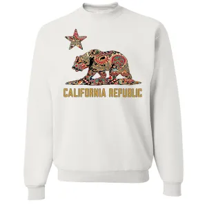 California Republic Paisley Crewneck Sweatshirt