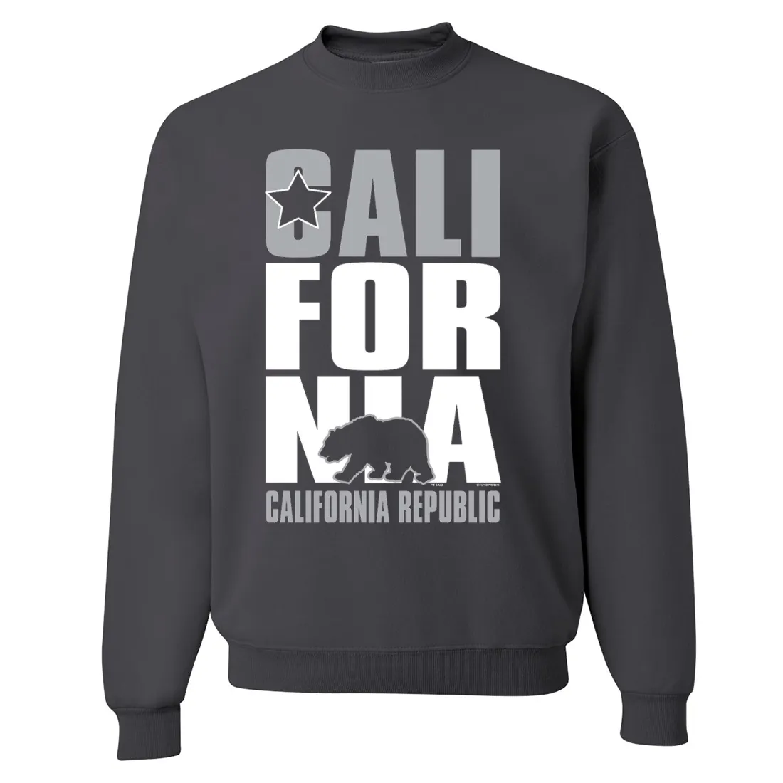 California Republic Raiders Style Crewneck Sweatshirt