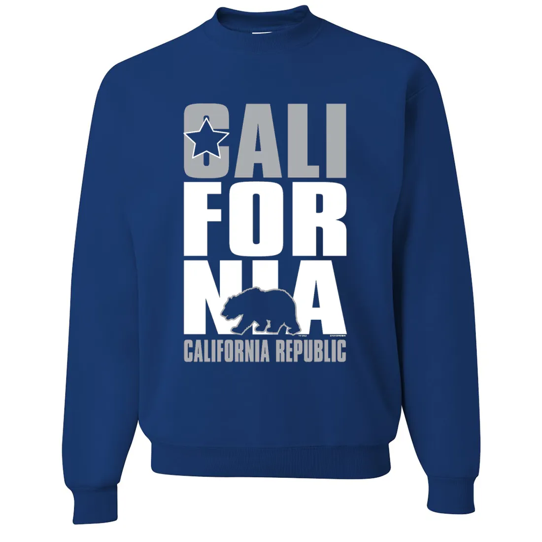 California Republic Raiders Style Crewneck Sweatshirt