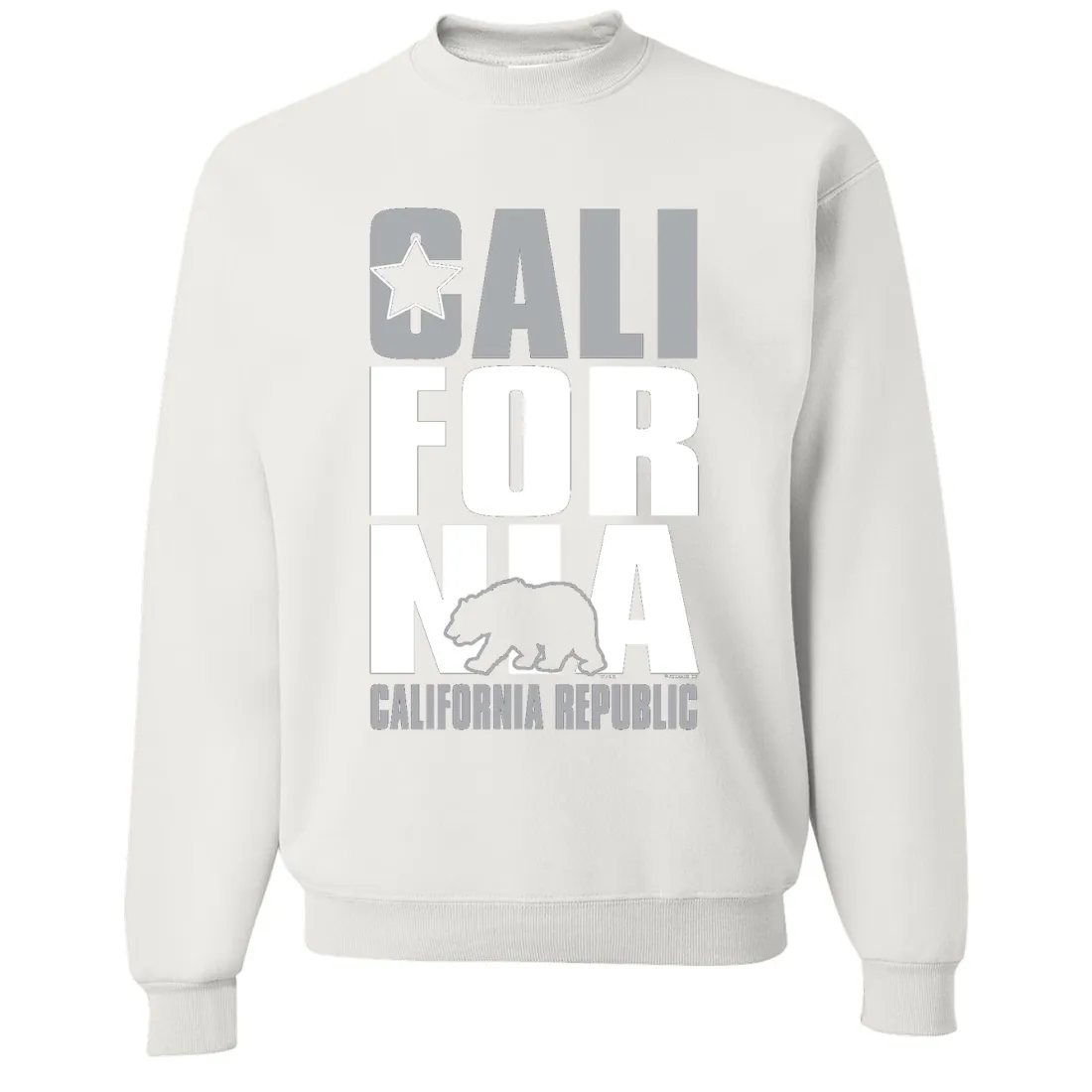 California Republic Raiders Style Crewneck Sweatshirt