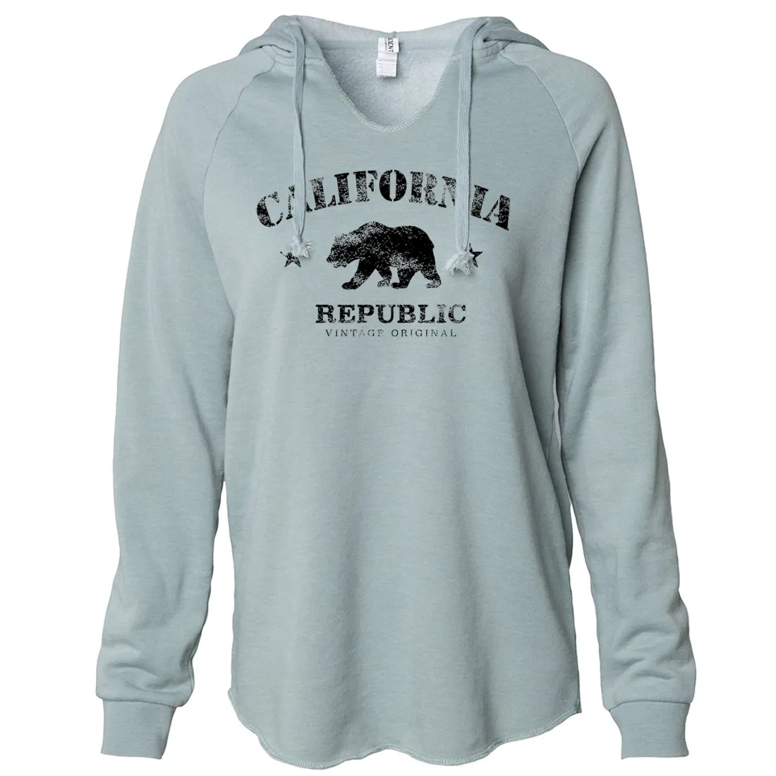 California Vintage Original Women's Soft Hooded Pullover