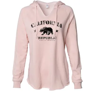 California Vintage Original Women's Soft Hooded Pullover