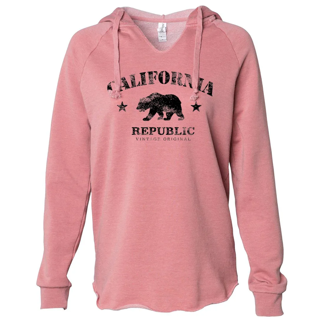 California Vintage Original Women's Soft Hooded Pullover