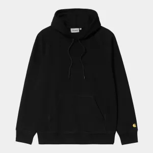 Carhartt WIP Hooded Chase Sweatshirt - Black