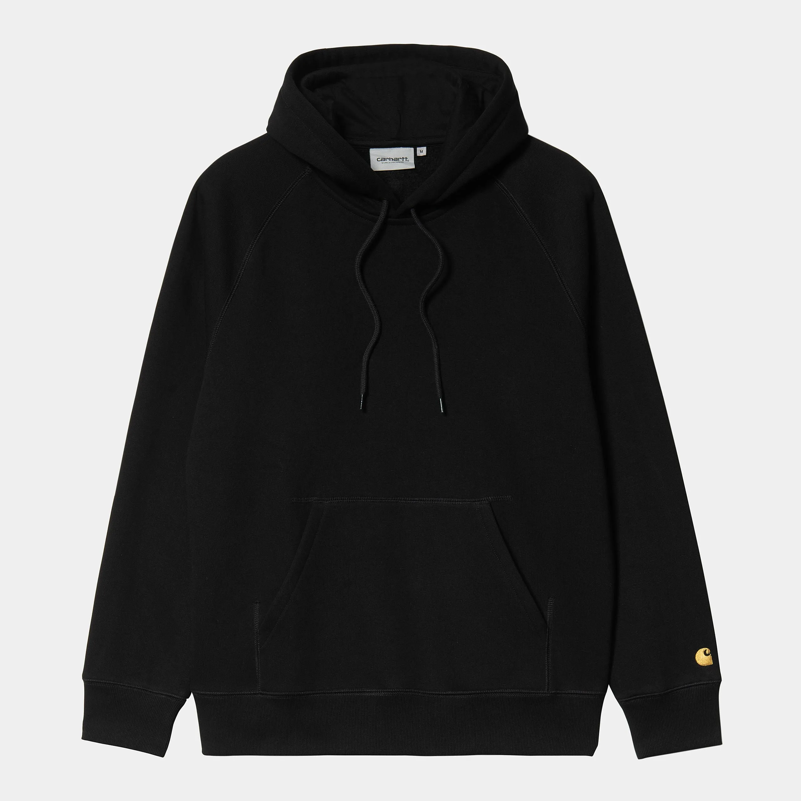 Carhartt WIP Hooded Chase Sweatshirt - Black
