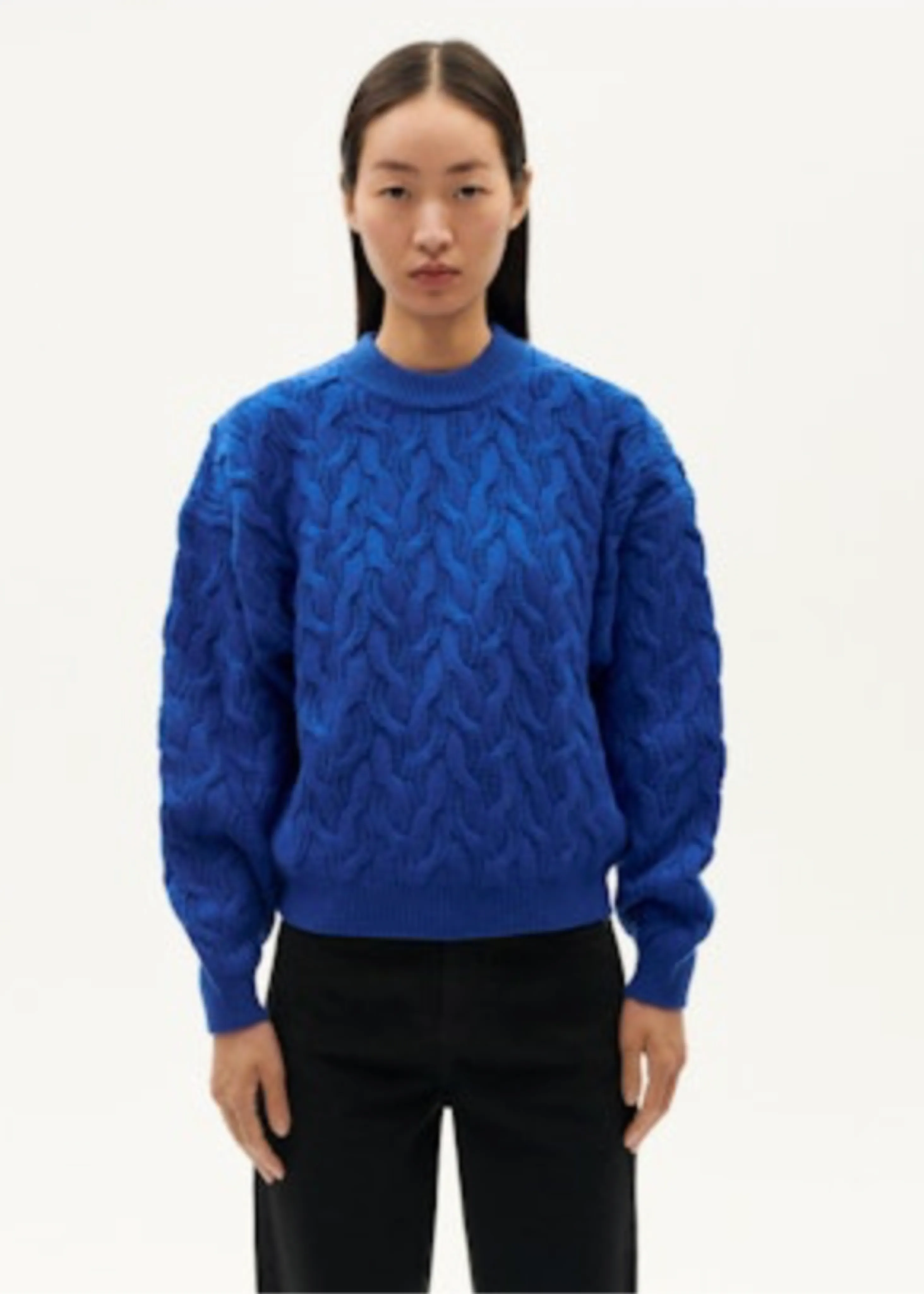 Carmen sweater, blue