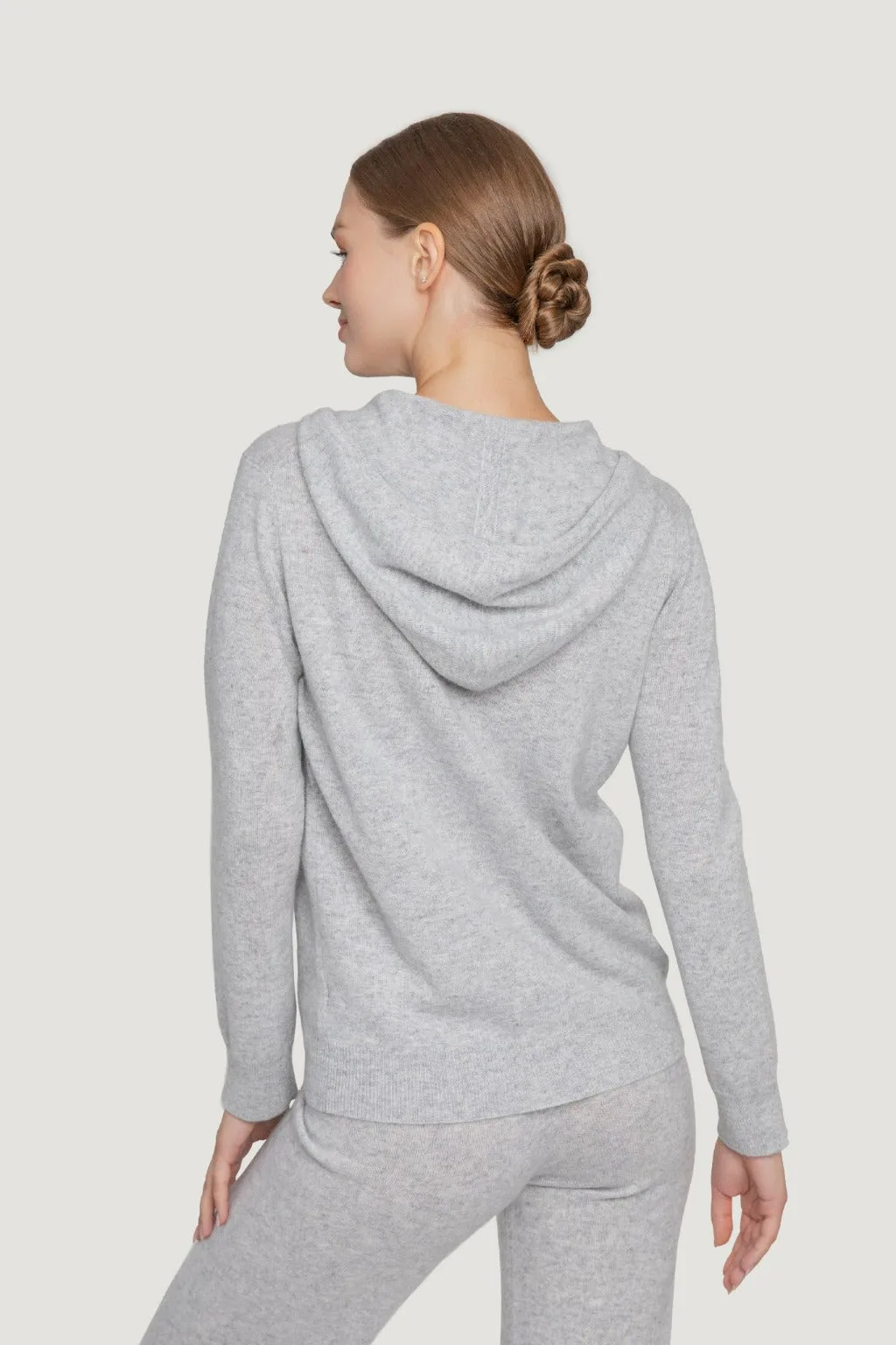 Cashmere Zip Hoodie