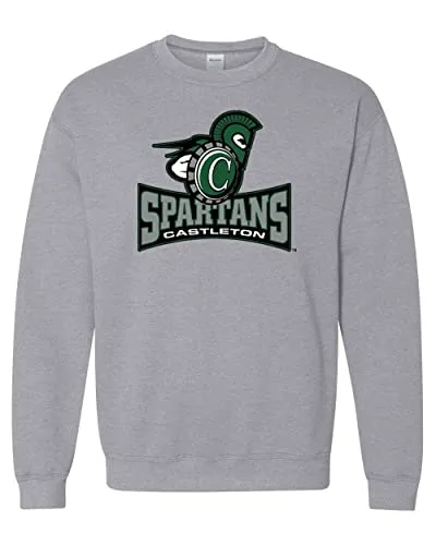 Castleton University Full Mascot Crewneck Sweatshirt