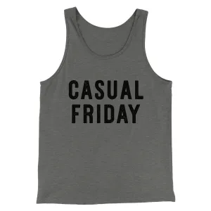 Casual Friday Funny Men/Unisex Tank Top