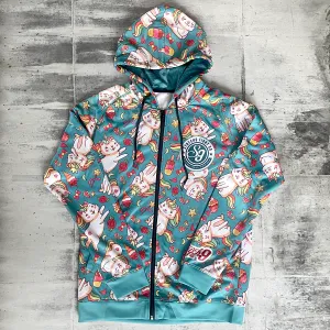 Caticorn • Zip Up Hooded Sweatshirt
