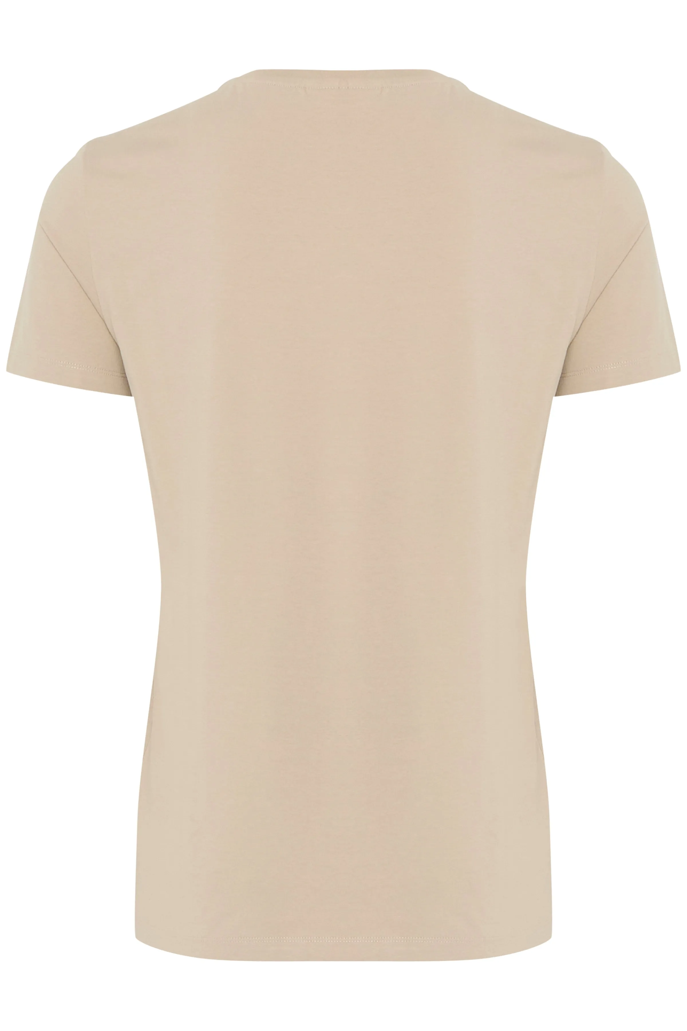 CFDAVIDE Plain Slim Tee - Beige