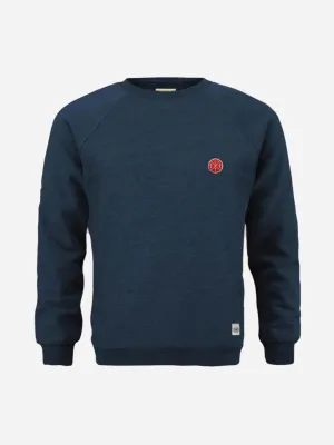 Chest Batch Crewneck - Navy