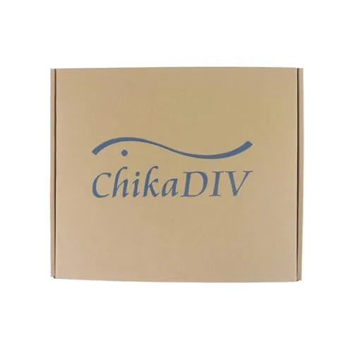 CHIKADIV C400 Mini Scuba Tank Refillable Oxygen Cylinder with 1L Capacity Scuba Tank with 15-20 Minutes Underwater Diving Gear for Diver Portable Diving and Snorkeling Equipment C5 Green