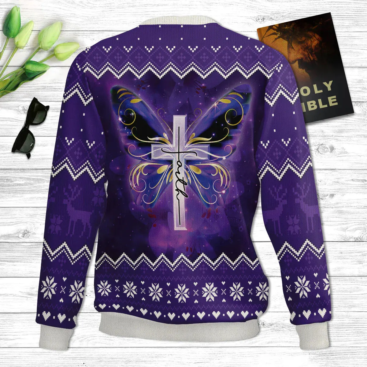 Christianartbag 3D Sweater, veryone Who Loves Has Been Born Of God And Knows God 1 John 4:7, Unisex Sweater, Christmas Gift.