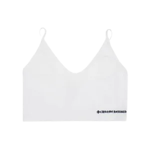 Chrome Hearts | U-Neck Plain Cotton Logo Tanks & Camisoles White