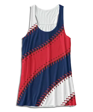 Cleveland Ball Stitch Racerback Tank Top
