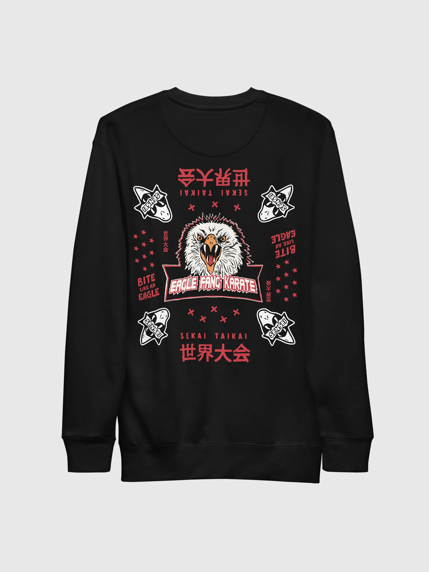 Cobra Kai Eagle Fang Karate Crewneck Sweatshirt