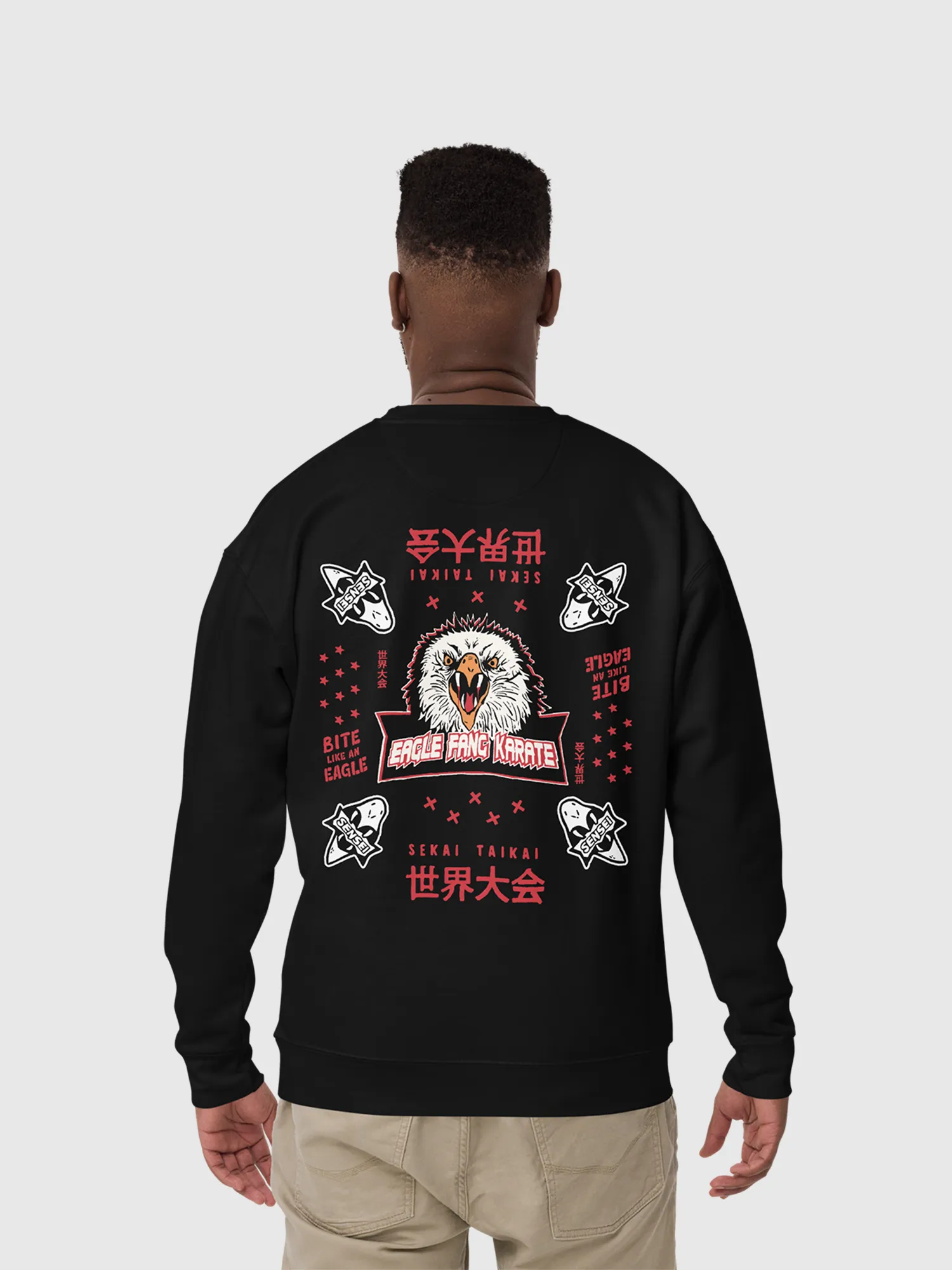 Cobra Kai Eagle Fang Karate Crewneck Sweatshirt