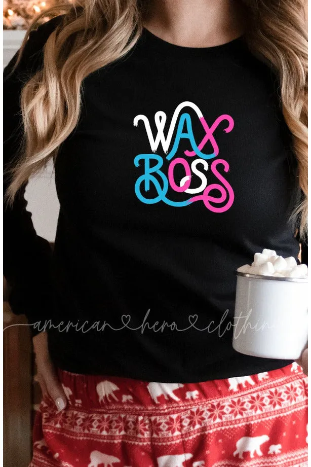 Colorful Wax Boss Crewneck Sweatshirt
