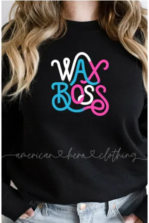 Colorful Wax Boss Crewneck Sweatshirt
