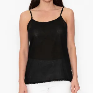 Cotton Cami - Black