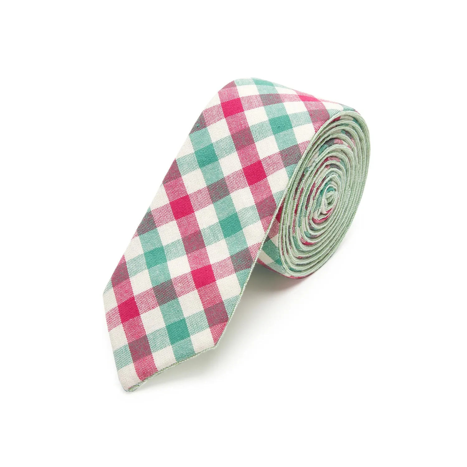 Cotton Candy Reversible Cotton Necktie