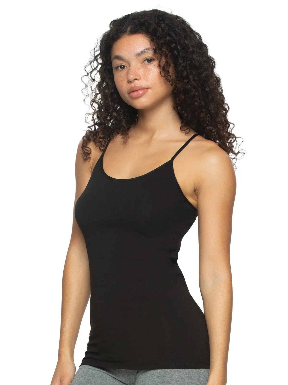 Cotton Modal Stretch Camisole 3-Pack