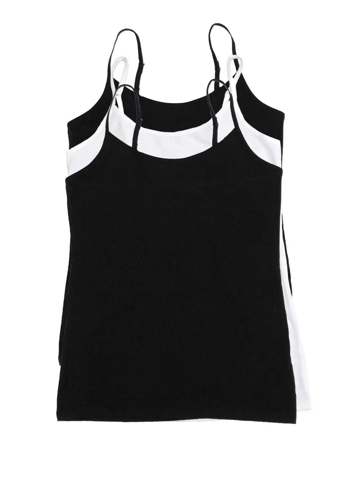 Cotton Modal Stretch Camisole 3-Pack