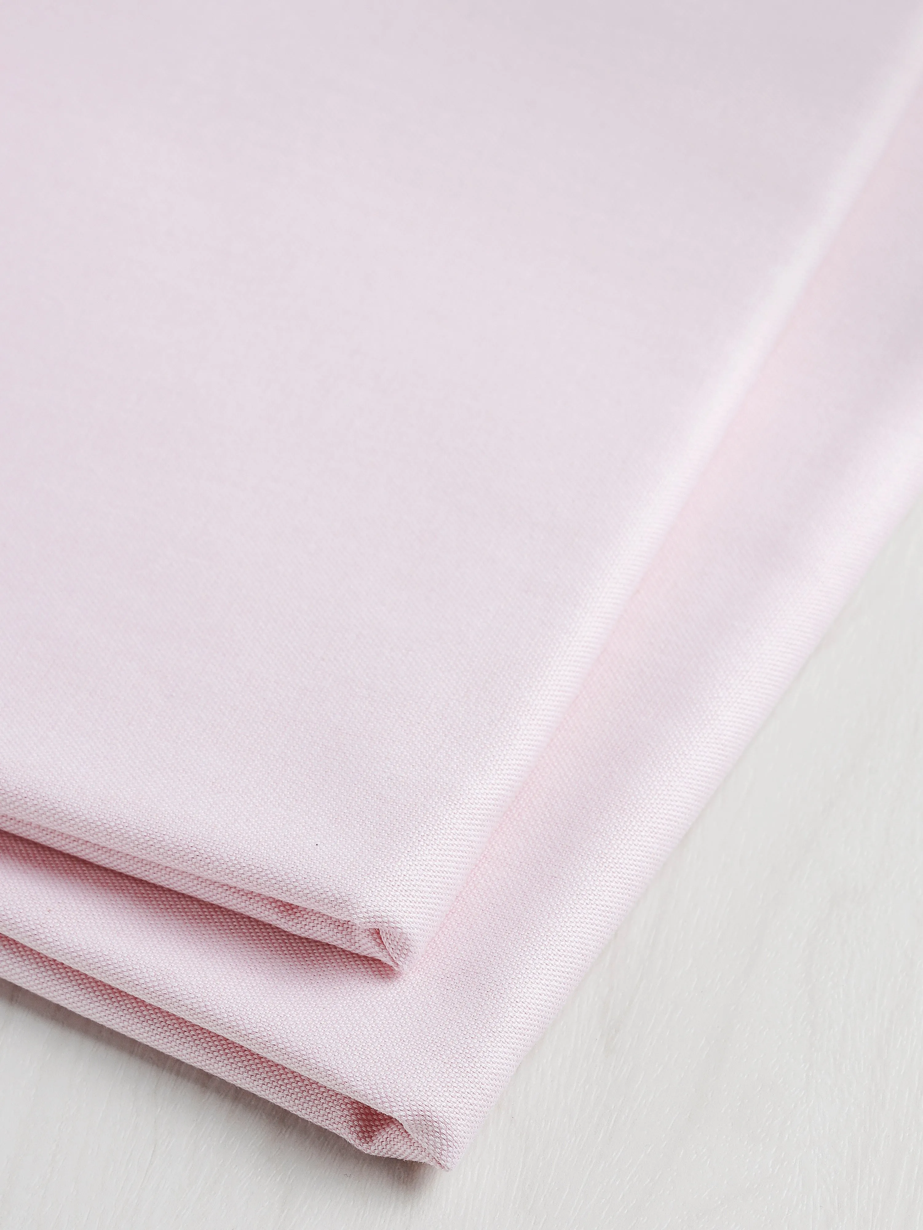 Cotton Oxford Shirting - Pink