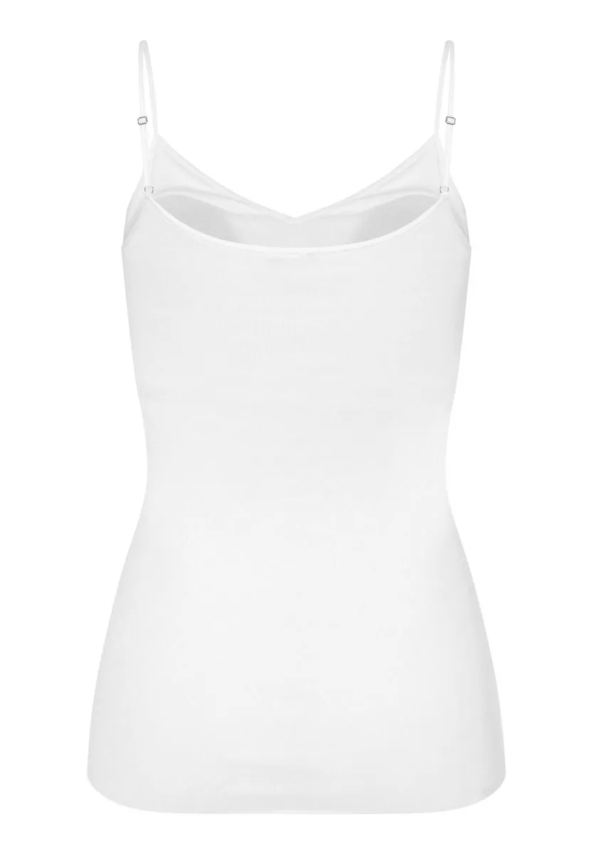 Cotton Seamless - Padded Spaghetti Top