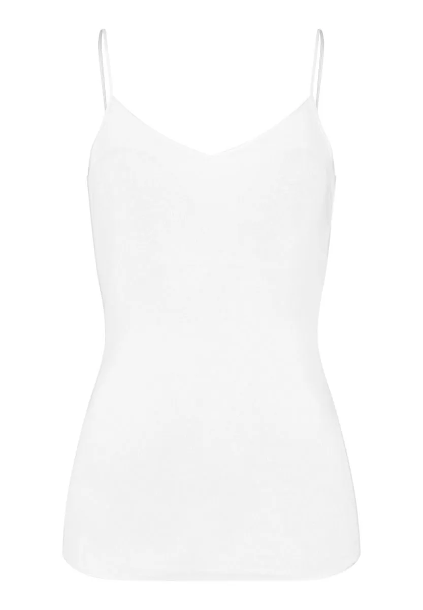 Cotton Seamless - Padded Spaghetti Top