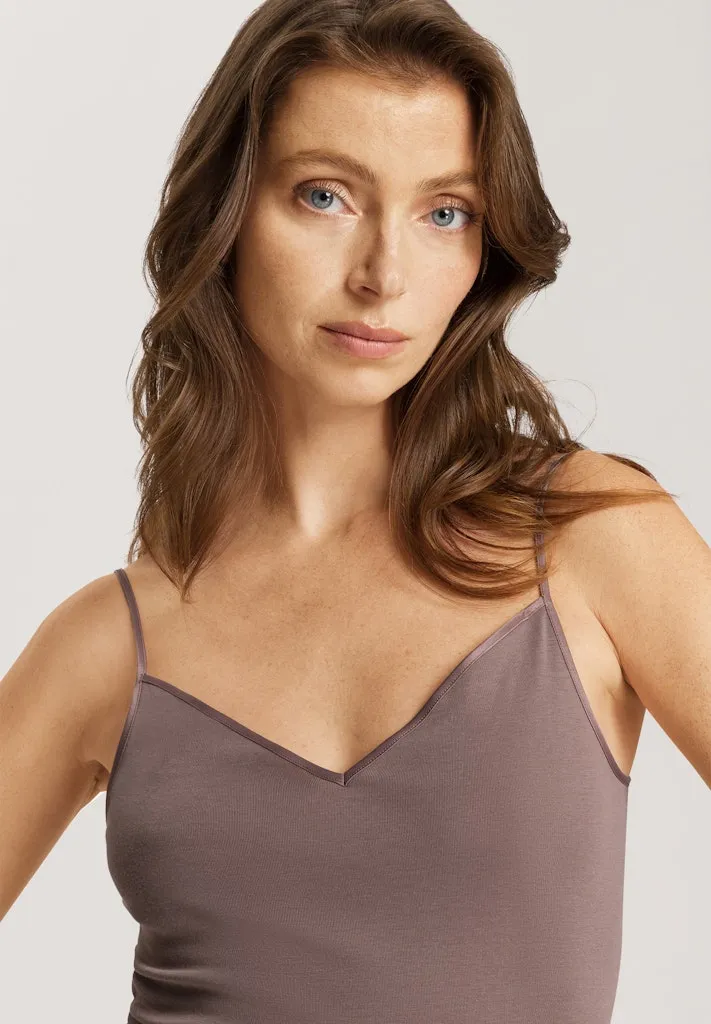Cotton Seamless - V-Neck Spaghetti Top