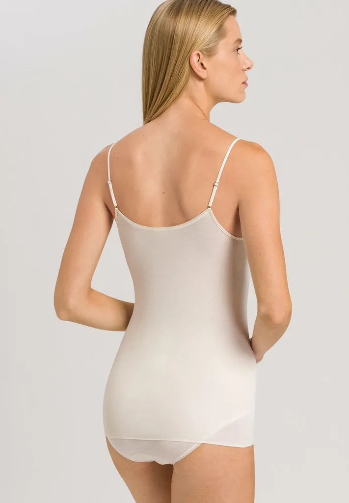 Cotton Seamless - V-Neck Spaghetti Top