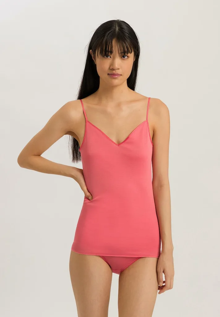 Cotton Seamless - V-Neck Spaghetti Top