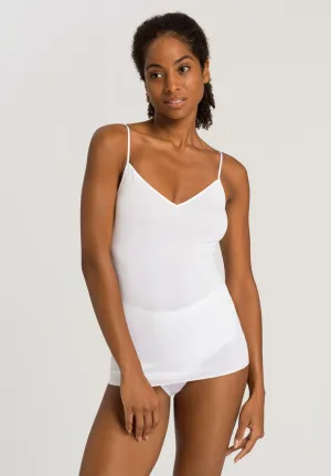 Cotton Seamless - V-Neck Spaghetti Top