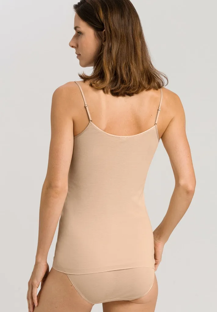 Cotton Seamless - V-Neck Spaghetti Top