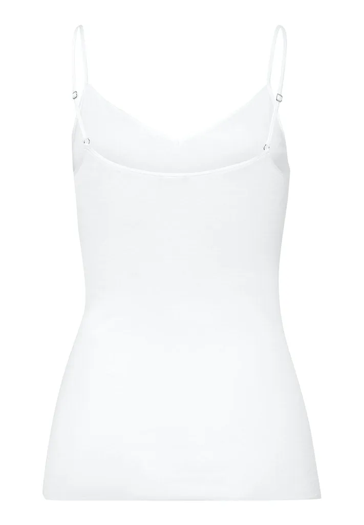 Cotton Seamless - V-Neck Spaghetti Top