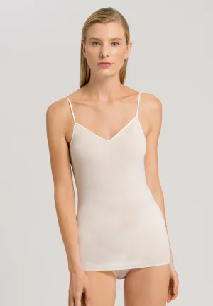 Cotton Seamless - V-Neck Spaghetti Top