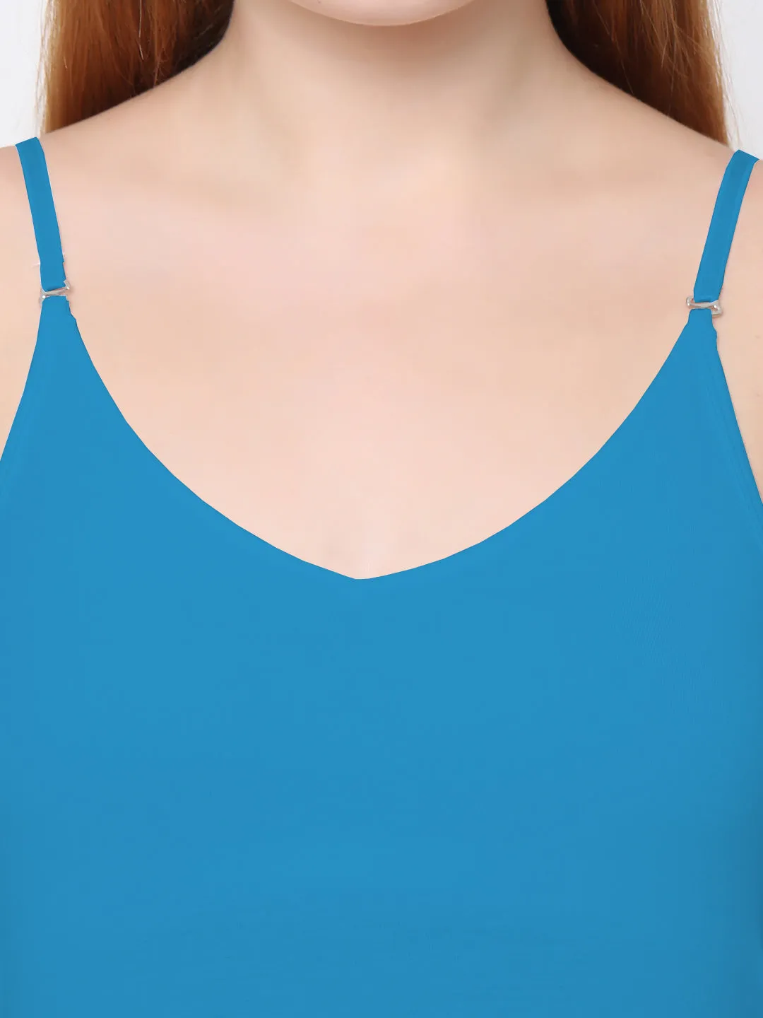 Cotton spandex detachable straps Camisole