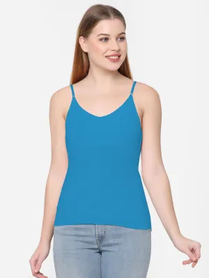Cotton spandex detachable straps Camisole