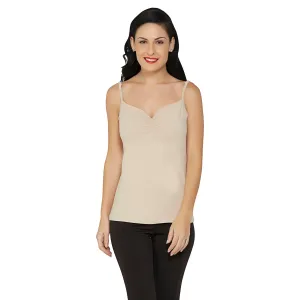 Cotton Spandex Spaghetti Knitted Slip