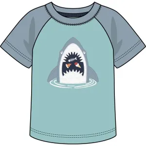 CR Sports Shark Applique Raglan Mix Top