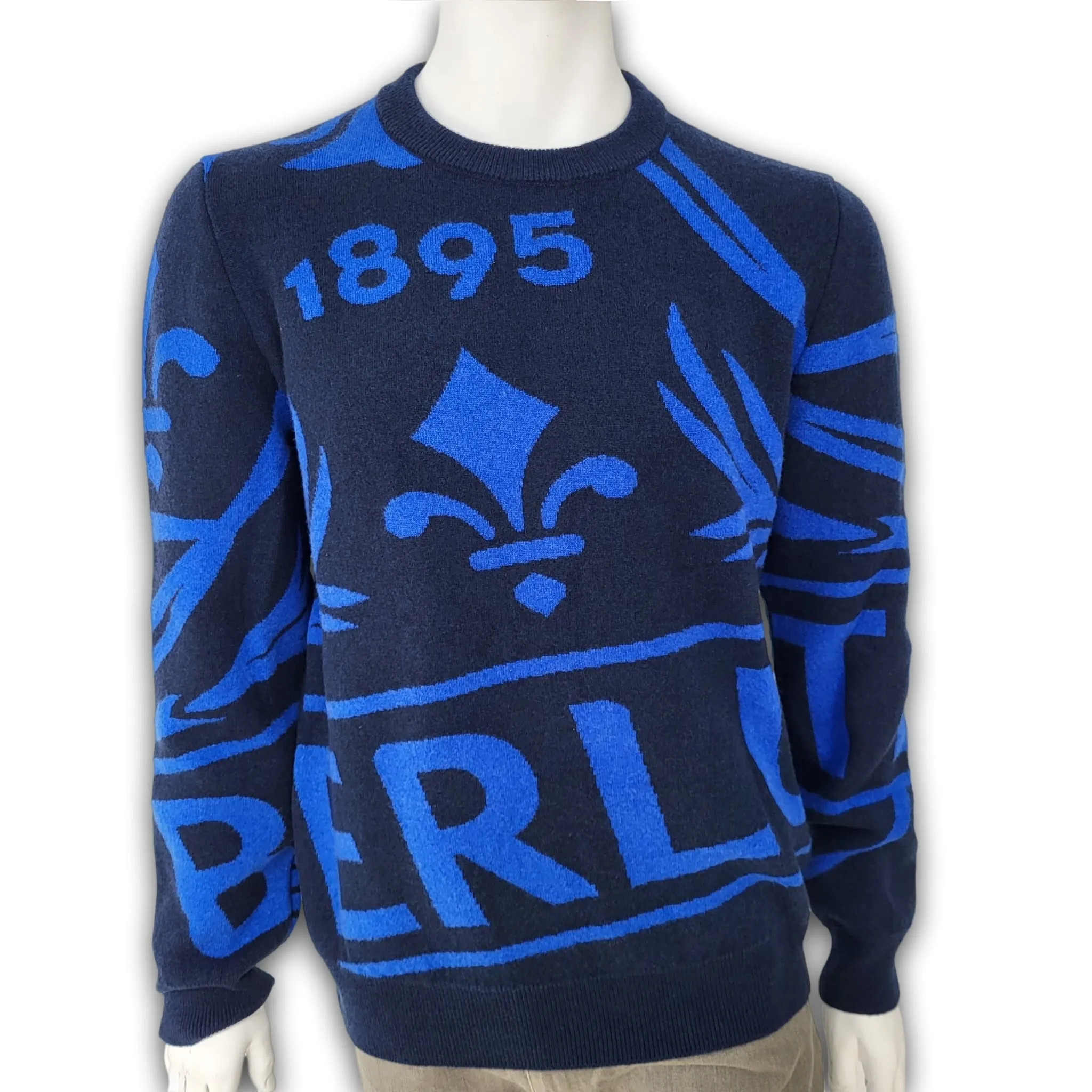 Crest Jacquard Sweater
