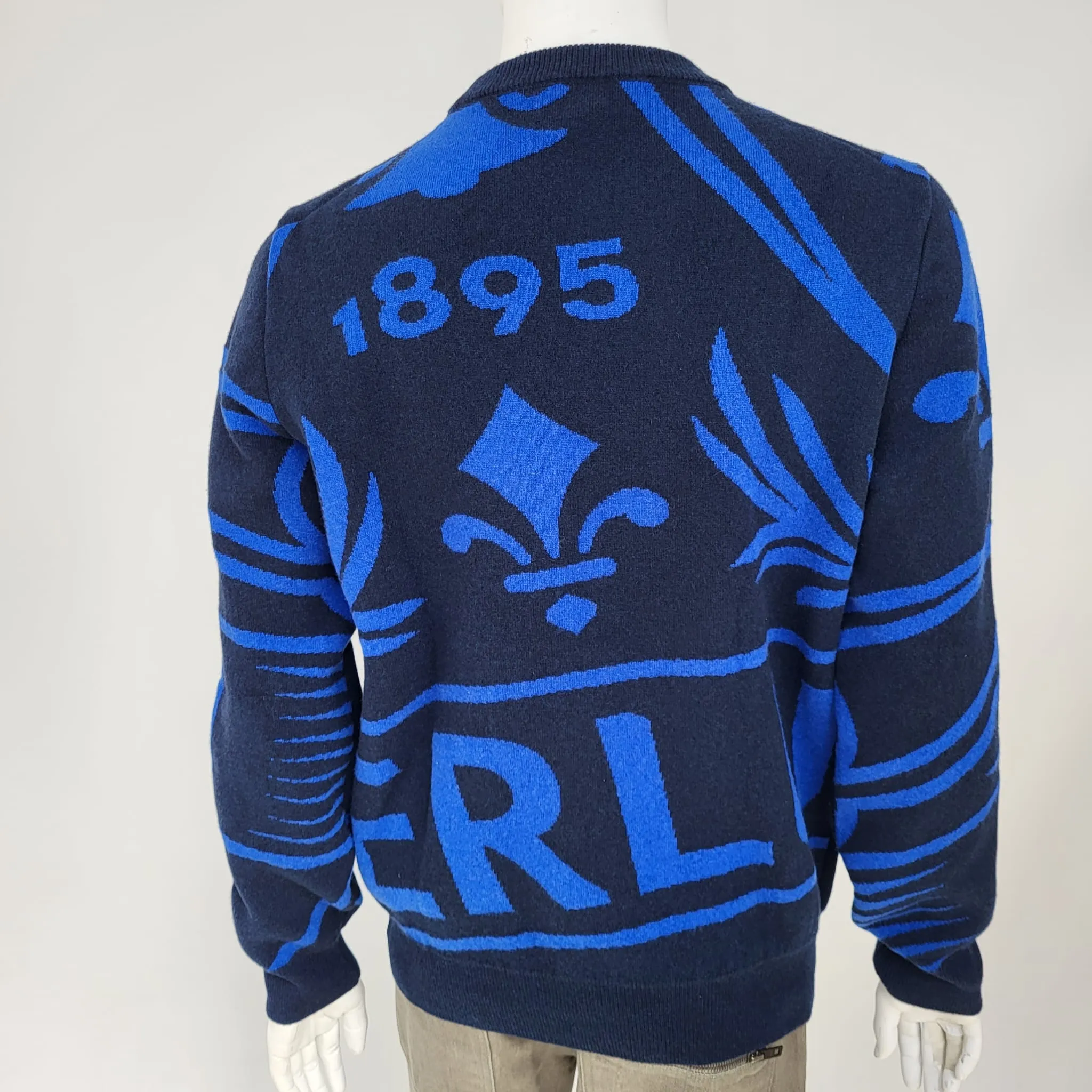 Crest Jacquard Sweater