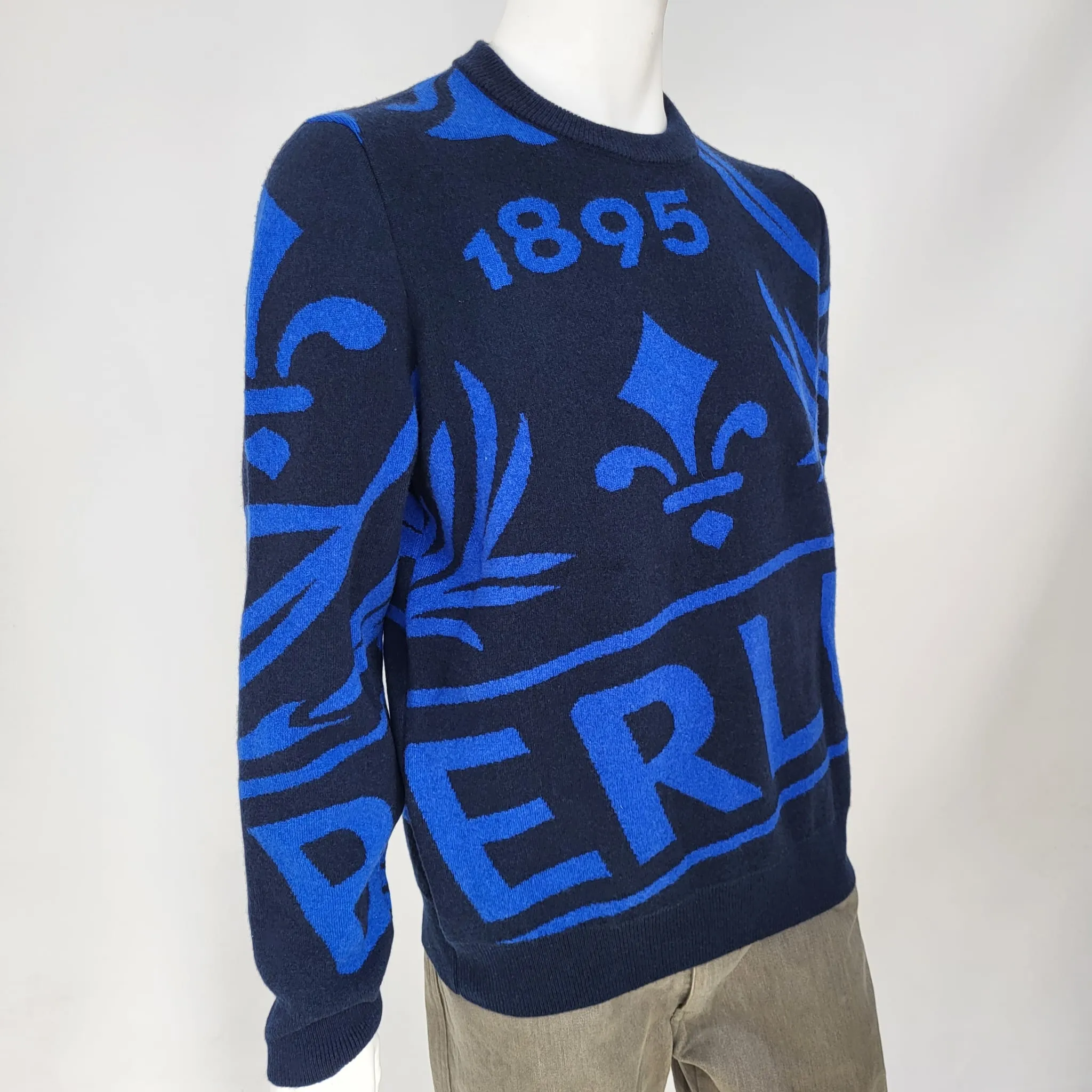 Crest Jacquard Sweater