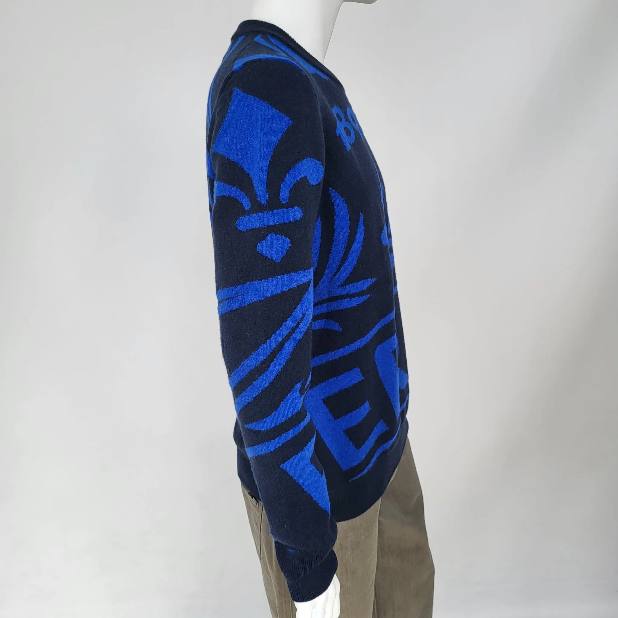 Crest Jacquard Sweater