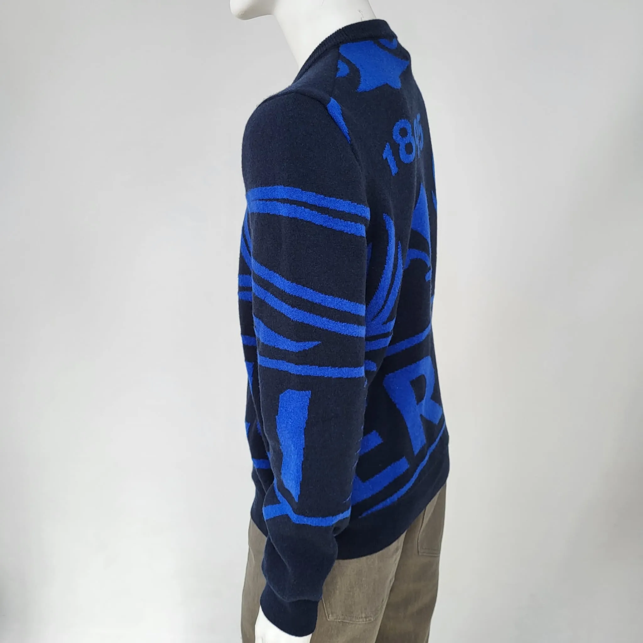 Crest Jacquard Sweater