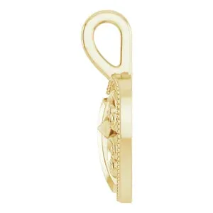 Cross and Heart Necklace or Pendant R50029